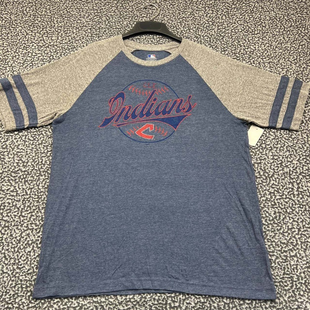 Cleveland Indians Guardians Shirt Men Large MLB Short Sleeve Crew Neck New L